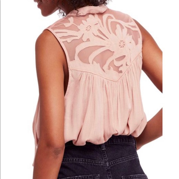 FREE PEOPLE
Women's Pink Western Romance Tank, Stripes Pattern Size Small - Picture 2 of 2